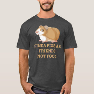Camiseta Los cerdos de Guinea son amigos, no comida