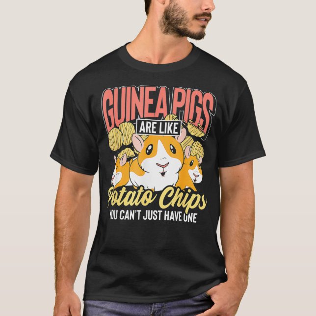 Camiseta Los Cerdos De Guinea Son Como Los Cerdos De Papa (Anverso)
