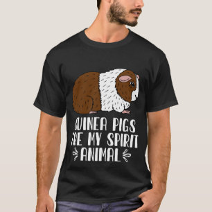 Camiseta Los cerdos de Guinea son mi animal espiritual