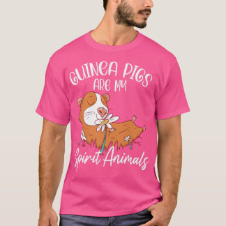 Camiseta Los cerdos de Guinea son mi guinche de Mascota ani