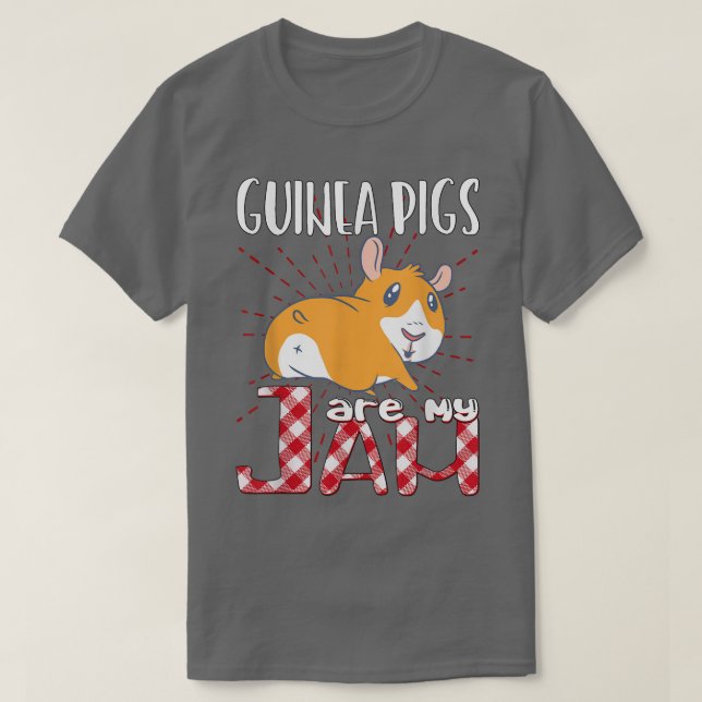 Camiseta Los cerdos de Guinea son mi mermelada 629 (Diseño del anverso)