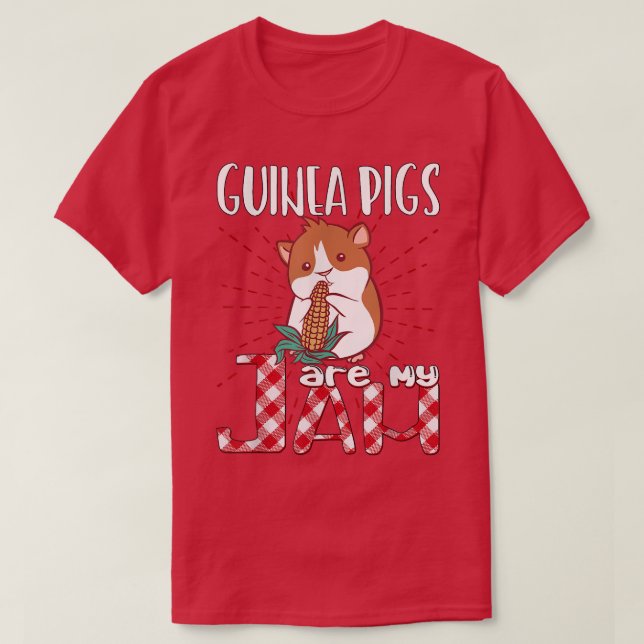 Camiseta Los cerdos de Guinea son mi mermelada 631 (Diseño del anverso)