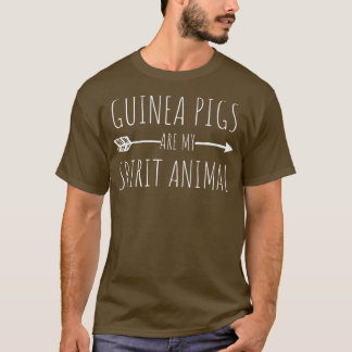 Camiseta Los cerdos de Guinea son mi regalo de espiritu ani