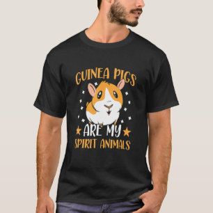 Camiseta Los cerdos de Guinea son mis animales espirituales