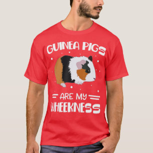 Camiseta Los Cerdos De Guinea Son Mis Tejidos De Rueda Los