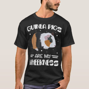 Camiseta Los Cerdos De Guinea Son Mis Tejidos De Rueda Los