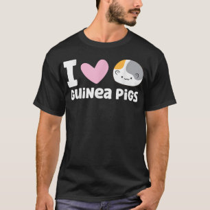 Camiseta Los cerdos guineanos aman los cerdos de Guinea 