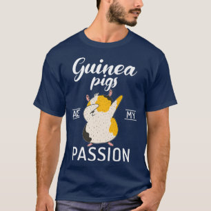 Camiseta Los cerdos guineanos son mi pasión por el cerdo gu