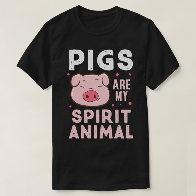 Camiseta Los cerdos son mi criador de animales amantes de l (Diseño del anverso)