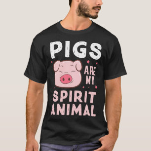 Camiseta Los cerdos son mi criador de animales amantes de l