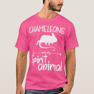 Camiseta Los Chameleones Son Mi Animal Espiritual Para El L