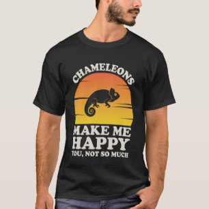 Camiseta Los Chameleons Me Hacen Feliz Ropa Chameleon