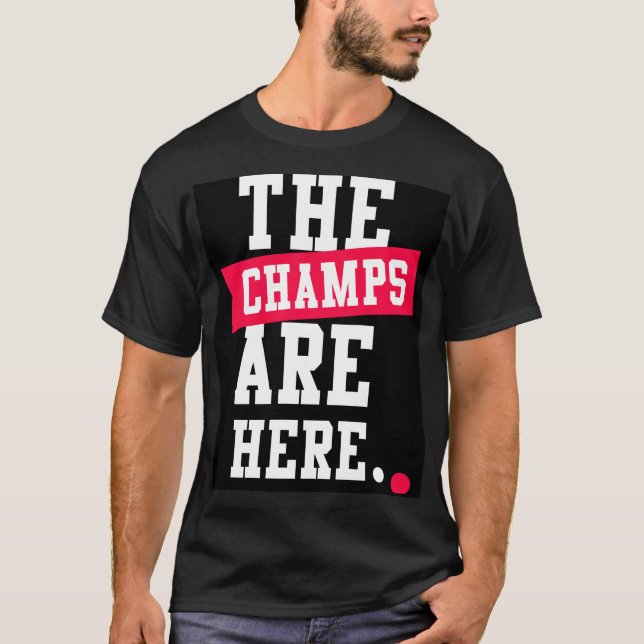 Camiseta Los Champs están aquí (Anverso)