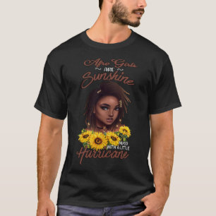 Camiseta Los Chicas Afro Se Mezclan Con El Sol Y Un Poco Hu
