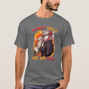 Camiseta Los Chicas animales no salen con los noobs - Cute 