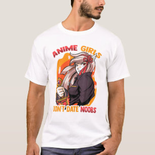 Camiseta Los Chicas animales no salen con los noobs - Cute