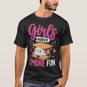 Camiseta Los Chicas De Camping Smores Tienen S'More Kawaii