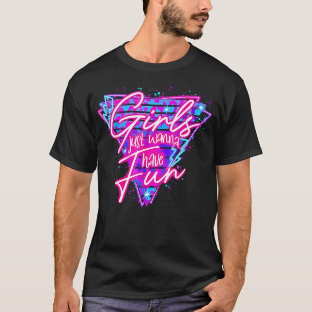 Camiseta Los Chicas De Los 80 Solo Quieren Divertirse Al Es (Anverso)