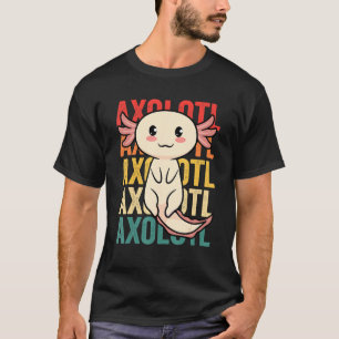 Camiseta Los Chicas de los Camisas Axolotl Cutan a los Niño