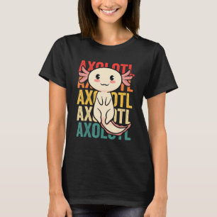 Camiseta Los Chicas de los Camisas Axolotl Cutan a los Niño