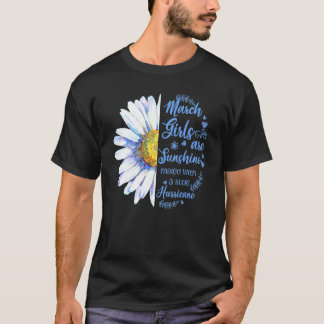 Camiseta Los Chicas De Marzo Son Un Pequeño Huracán Mezclad