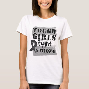 Camiseta Los chicas duros del melanoma luchan fuerte