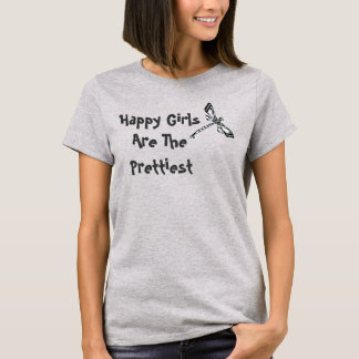 Camiseta "Los Chicas Felices Son Los Más Bonitos" Tee