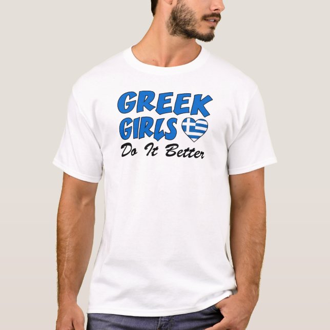 Camiseta Los chicas griegos mejora (Anverso)