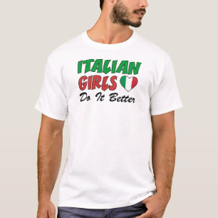 Camiseta Los chicas italianos mejora