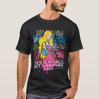 Camiseta Los chicas muertos apenas uno de Skeletica-