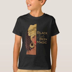 Camiseta Los Chicas negros fueron el Mes mágico de la Histo
