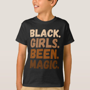 Camiseta Los Chicas negros fueron la magia Melanin African