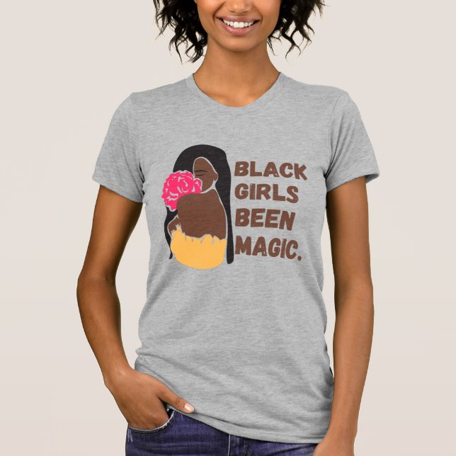 Camiseta Los Chicas negros han sido mágicos (Anverso)