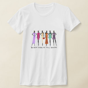 Camiseta Los Chicas negros que rompen