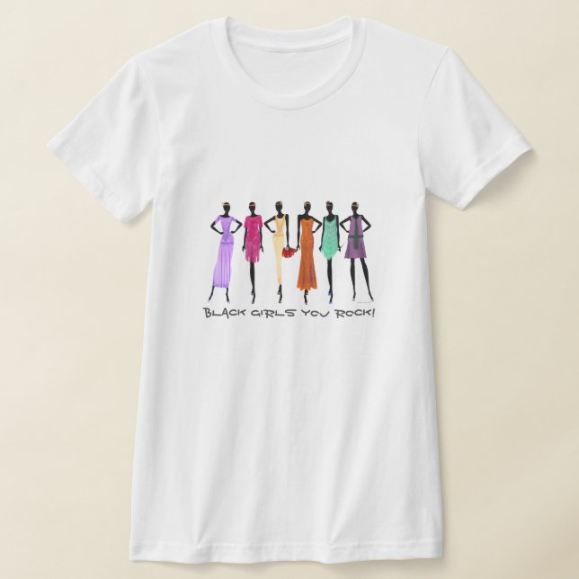 Camiseta Los Chicas negros que rompen (Distribución)