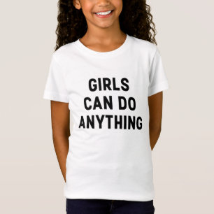 CAMISETA LOS CHICAS PUEDEN HACER CUALQUIER COSA