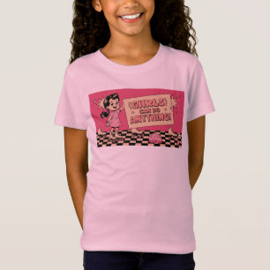 Camiseta ¡Los chicas pueden hacer cualquier cosa!