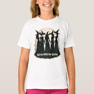 Camiseta Los chicas serán Chicas (tema de Bruch Halloween)