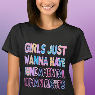 Camiseta Los chicas solo quieren tener seres humanos fundam