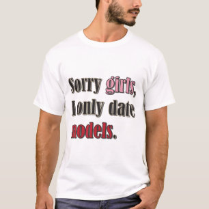 Camiseta Los chicas tristes, fecho solamente modelos