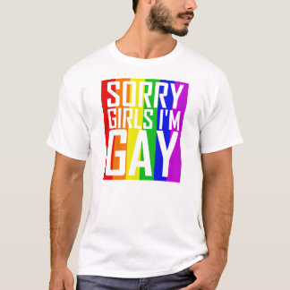 Camiseta Los chicas tristes soy gay