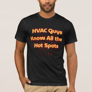 Camiseta Los chicos de HVAC conocen todos los puntos calien
