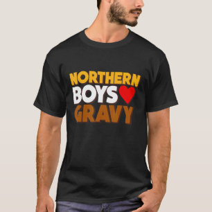 Camiseta Los chicos del norte adoran la comedia de alimento