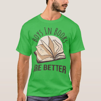 Camiseta Los chicos en los libros son mejores
