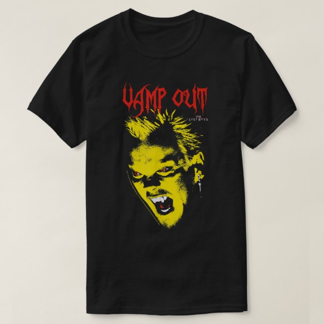 Camiseta Los chicos perdidos se van (Diseño del anverso)