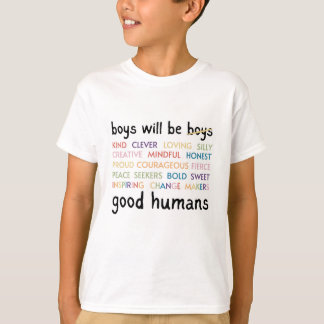 Camiseta Los chicos serán buenos humanos