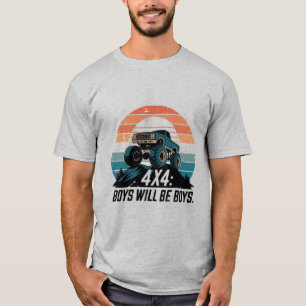 Camiseta los chicos serán chicos: 4x4 Adventure Truck