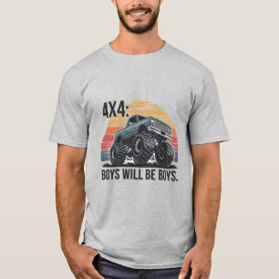 Camiseta los chicos serán chicos: 4x4 Adventure Truck