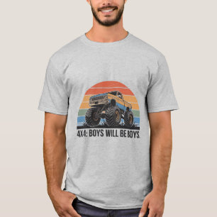 Camiseta los chicos serán chicos: 4x4 Adventure Truck