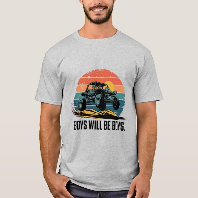 Camiseta Los chicos serán chicos: Dune Buggy Adventure (Anverso)